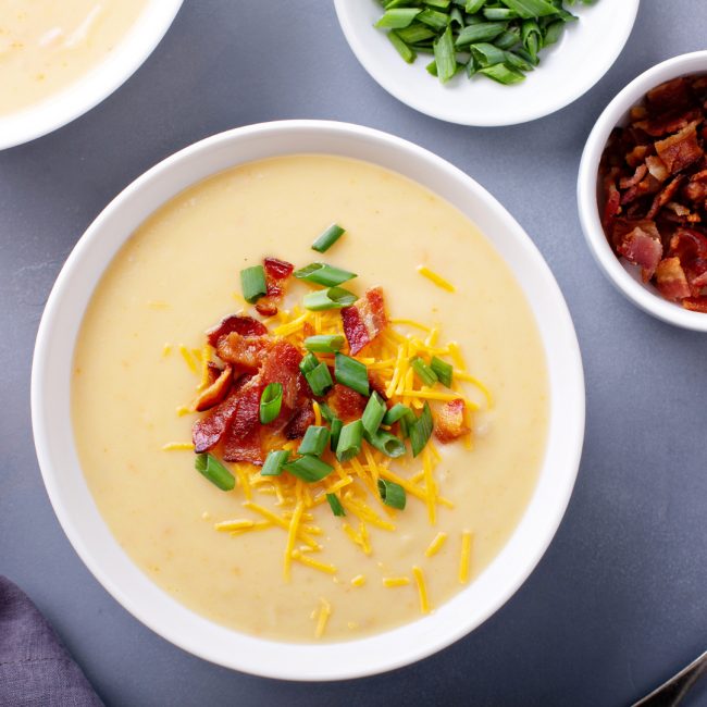 Recipes – Potato and Bacon Soup Potato and Bacon Soup