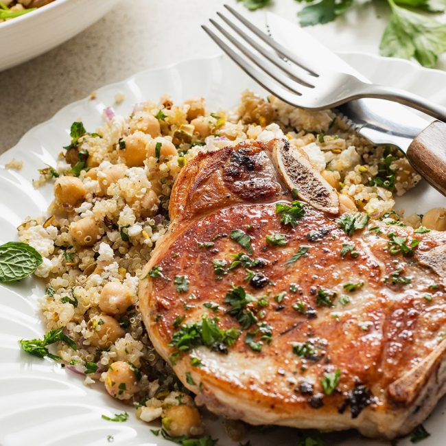 Recipe – Garlic Butter Pork Chops Garlic Butter Pork Chops