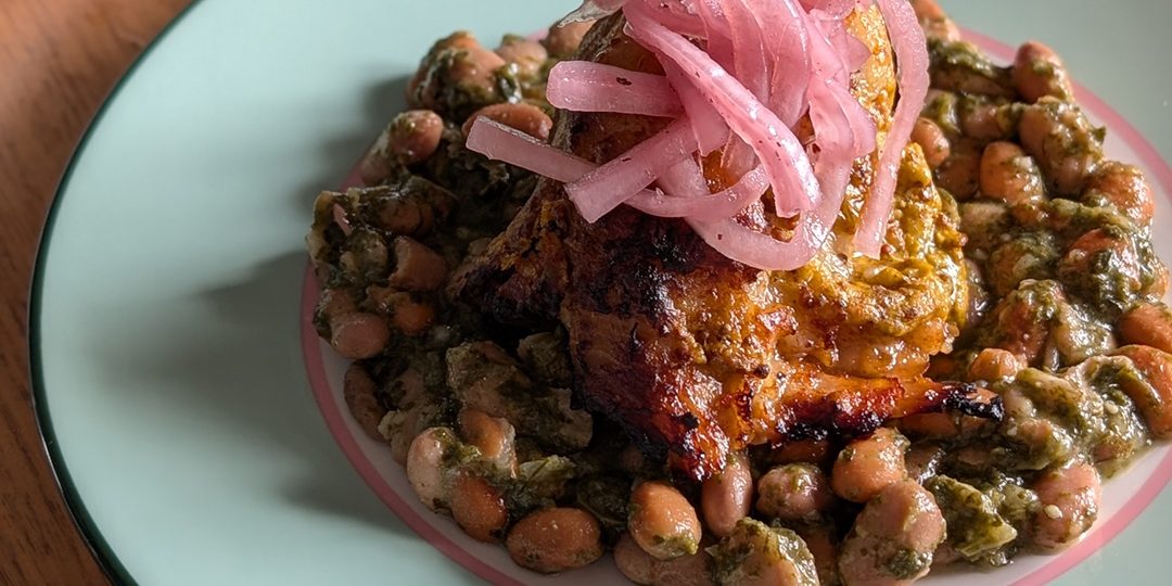 Recipe – Braised Pork and Beans – DC Honey Mustard Glazed Pork